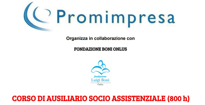 CORSO DI AUSILIARIO SOCIO ASSISTENZIALE (800 h)